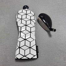 북유럽 geometric 큐브 컨셉 디자인 드라이버 우드 유틸리티 커버 BRABANT, 화이트 - 유틸리티