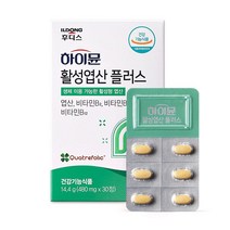 일동후디스 하이뮨 활성엽산 플러스 14.4g, 30정, 1개