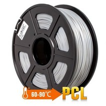 [해외] SUNLU 필라멘트 FDM 프린터 용 3d PCL 1.75mm 1kg 저온 플라스틱 PCL 3D 인쇄 재료, cyan PCL