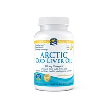 노르딕내추럴스 아틱 코드리버오일 750mg DHA EPA 90소프트젤 대구간유