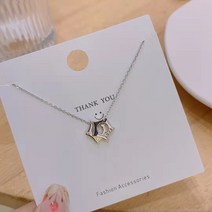 패션S925다섯개 별조커힙합더블인아니디자인스털링 실버공개트렌드체인오각형목걸이여성작은페이드