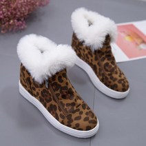 2022 가을과 겨울 대외 무역 대형 스노우 부츠 여성 겨울 새로운 라운드 헤드 두꺼운 바닥 플러스 벨벳 사이드 지퍼 따뜻한 짧은 부츠 여성