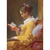 A Young Girl Reading Notebook [Paperback]