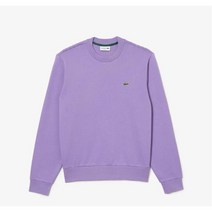 성남점 남성 베이직 클래식핏 크루넥 플리스 라운드 맨투맨SH2564-52N GFU라이트퍼플