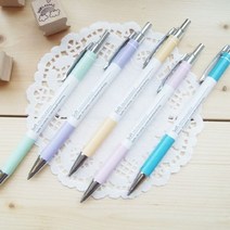 365W600FF8 파스텍 샤프 슬 0.5MM 부드럽고 소프트한 학생 연필 선생님 친구 선물 필기구 세미나 문구 용품 예쁜 생일 팬시 사무 디자인 볼 만년필 캐릭터 얘쁜 필기도구 잘써지는 의미있는 고급 펜 유성 수성, 러블리핑크, 본상품선택