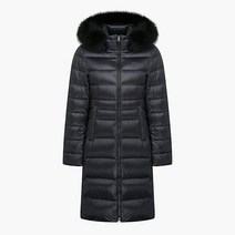 네파 여성 4가지 칼라 은은한 광택과 모자에 폭스퍼를 활용하여 너무나 고급스럽고 가벼운 여성 롱다운 7H82047AAA_GS