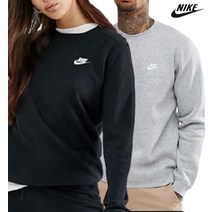 NSW 클럽 크루 플리스 기모 맨투맨 티셔츠