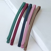 리본크림 무광 실핀 [대] 5종세트_비비드컬러
