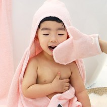 테리파머 메이슨 목욕장갑 오가닉 무형광 신생아목욕 아기 장갑 2장 유아목욕타월, 03_메이슨 장갑_베이비블루, 1개