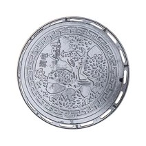 정화조 뚜껑 맨홀 커버 개구부 덮개 수도 인도용 차단 냄새 악취 하수구 방지 도로, 멜란지그레이
