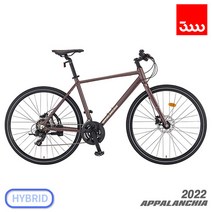 (완조립/사은품) 삼천리 2022 아팔란치아 모멘텀 21단 700C 하이브리드 자전거, [440] 로얄브라운_완조립