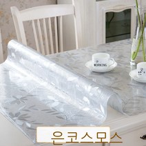테이블매트 매트테이블 위 까는 고무매트 테이블다기 소프트가죽 화상방지 실리콘 열차단 바탕화면 투명 보호 ., T04-투명 1.0mm, C06-70*130cm