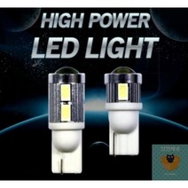 LED전구_24V_하이파워_[T10타입]12V 32C6, 24V용-화이트 6발