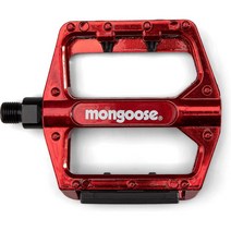Mongoose 산악 자전거 페달 1/2 및 9/16 어댑터 스트립 MTB 부품 레드 Mo, 빨간색