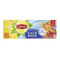 Lipton 립톤 블랙티 홍차 콜드브루 22개입 6팩