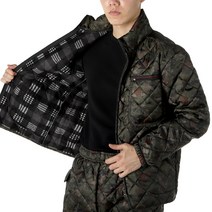 모렉스 겨울 방한 누빔 패딩 깔깔이 기모 점퍼 작업복 잠바