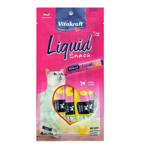 고양이 간식 비타크래프트 캣 리퀴드스낵 (치킨 타우린) 15g x 4p, 3개