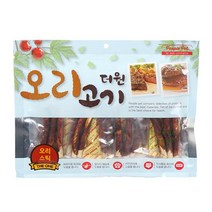 기호성 강아지 간식 오리 고기 스틱 2개 반려견육포 애완견아토피간식 개훈련용간식