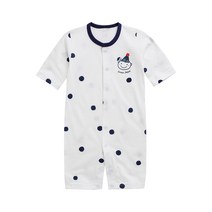 그린베베 국내생산 여름용 삐삐 7부 우주복