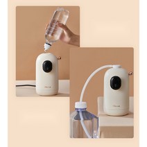 미니 온수기 온도 조절 순간 전기 급속 온수 휴대용, 화이트