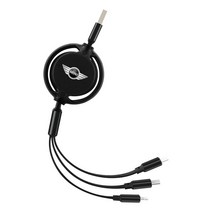 3인 1 마이크로 USB 타입 C 충전 케이블 멀티 미니 쿠퍼 S R55 R56 R57 R58 R59 F54 F60 컨트리맨 클럽맨용, 01 for mini