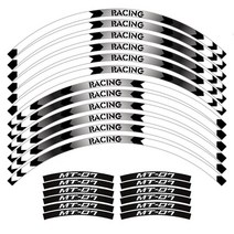 반사 MT-07 바이크 오토바이 휠 스티커 림 데 칼 로고 스트라이프 테이프 악세사리 야마하 Mt07, [07] 17 Inch, 07 17 Inch