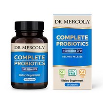 Dr Mercola Complete Probiotics 100 Billion CFU 닥터머콜라 컴플리트 프로바이오틱 30정, 30캡슐 1개입, 1팩