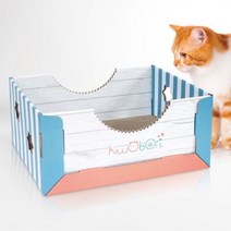 스크래쳐 놀이 쉼터 박스/ 평판 발톱관리 스트레스해소 스크래칭 캣토이 놀이터 냥이 평판형