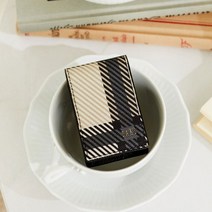 DAKS 블랙 체크배색 가죽 키홀더 2740, XXX