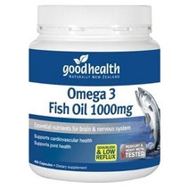 뉴질랜드직구 Good Health 굿헬스 오메가3 피쉬오일 1000mg 400캡슐, 1개