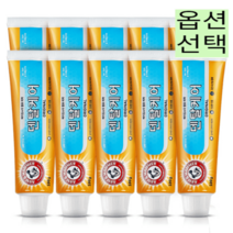 암앤해머 베이킹소다 치약 오리지날127g 10개, 2.컴플리트케어 치약178g 10개