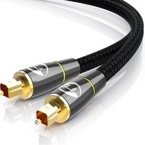 FSU HIFI 5.1 디지털 광 오디오 케이블 Toslink 1m 2m 3m SPDIF 동축 TV 블루 레이 플레이어 증폭기 광섬유, 01 gold_03 3m