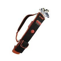Tourbn TOURBON Retro Canvas Sunday Golf Bag Club Carrier Travel Driving Range Bags Lightweight Black