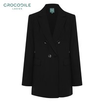 [크로커다일레이디] 더블버튼 하프 블레이저