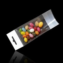 T펀칭 OPP 헤다봉투 8X21cm(헤다3.5)+4cm 200매