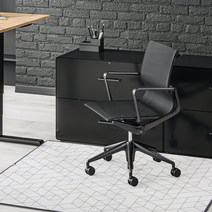 루카스 와이어코일 체어매트 바닥보호 의자매트, 120x90 체어매트 와이어 큐브