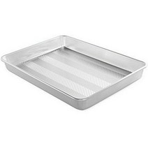 Nordic Ware 옆면높은 케이크팬 시트 Prism 13inchX18 High Sided Sheet Cake Pan, 1개