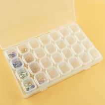 타임캡슐 편지 에그타임캡슐28 그리드 약물 상자 홀더 보관 정리 알약 디스펜서 의약품 도구 용 투명, 01 투명한