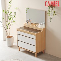 까미엘 [까미엘]에밀리 LPM 800 아일랜드 화장대(LF_TP0028), 화이트오크