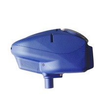 QUPB 페인트볼 로더 전기 180 라운드 완전 자동 호퍼 피드 운명 25 + BPS 블랙/그린/레드/블루, 06 Carbon Blue Matt