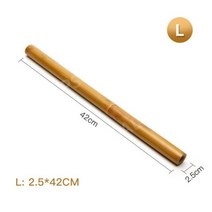 대나무테라비 뱀부테라피 스틱 마사지 경락 바디 괄사 페이스 도구, 사이즈-L