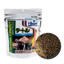 히카리 터틀스틱 250g 수생거북 전용 사료 영양 고단백 데일리푸드, 1개
