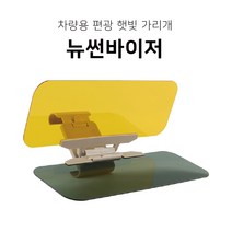 차량용햇빛가리개 썬바이저 자동차 운전석 앞유리 야간운전 눈부심 빛번짐 시야확보 사고예방