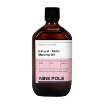 나인폴 내츄럴 멀티 쉐이빙 오일, 1개, 100ml
