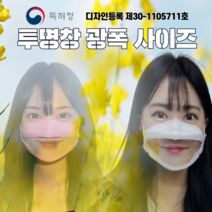 공공기관 우선대상 기업 나라장터 혁신제품 (핑크/화이트)선정 입이보이는 투명마스크 립리딩 영업 강의, K(성인용)핑크