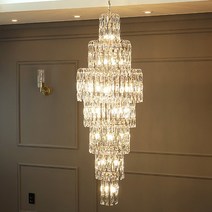 로얄 크리스탈 펜던트 29등, LED 옥수수 램프 8W  주광색