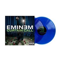 중고LP판 Curtain Call Translucent Blue Eminem 2 LP판 레코드판 Target Exclusive
