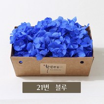 화연양화 블루밍 수국 박스수국 컬러최다 30색! 프리저브드플라워, 21 블루