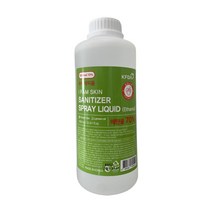 아이팜스킨새니타이저스프레이액 1000ml 에탄올 70%함유 손소독제 살균 소독 방역 어린이집 유치원 공공기관 보건소 학교 회사 공장 마트 식당 가게 빌라 상가 업소 병원 약국, 1개