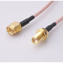 RG316 RG174 케이블 SMA 암-SMA 암 RPSMA-SMA 너트 벌크 헤드 연장 동축 점퍼 피그 테일, RG316 SMA M SMA F_10CM